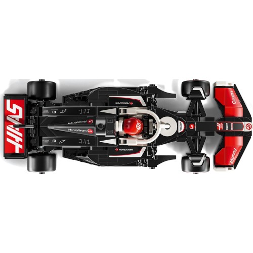LEGO speed champions αγωνιστικό αυτοκίνητο moneygram haas f1® team vf-24 77250 5702017816173