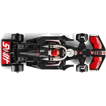 LEGO speed champions αγωνιστικό αυτοκίνητο moneygram haas f1® team vf-24 77250 5702017816173