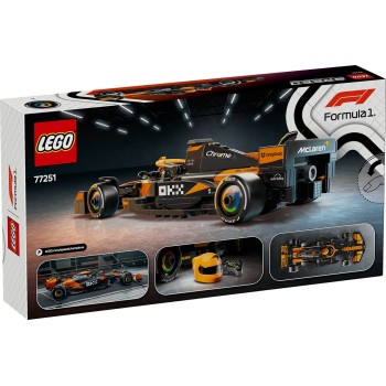 LEGO Speed Champions Αγωνιστικό Αυτοκίνητο Mclaren F1 Team Mcl38 77251 5702017816180