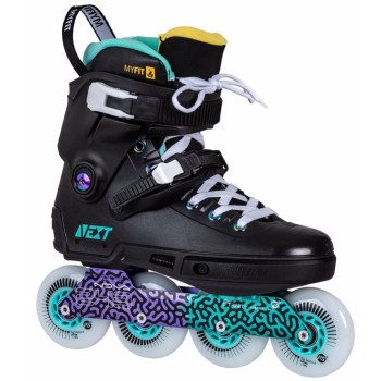 POWERSLIDE next multicolor 80 πατίνια - μαύρο χρώμα μαύρο, μέγεθος 40-41 19.908432/40 4040333577776