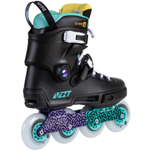 POWERSLIDE next multicolor 80 πατίνια - μαύρο χρώμα μαύρο, μέγεθος 40-41 19.908432/40 4040333577776