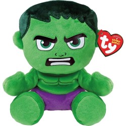 Marvel Avengers Ty Beanie Babies Χνουδωτό Hulk 15Εκ 1607-44004 008421440047