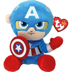 Ty Beanie Babies Χνουδωτό Captain America 15Εκ 1607-44002 008421440023