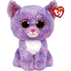 Ty Beanie Boos Cassidy Fluffy Kitty Lilac 23Cm 1607-36486 008421364862