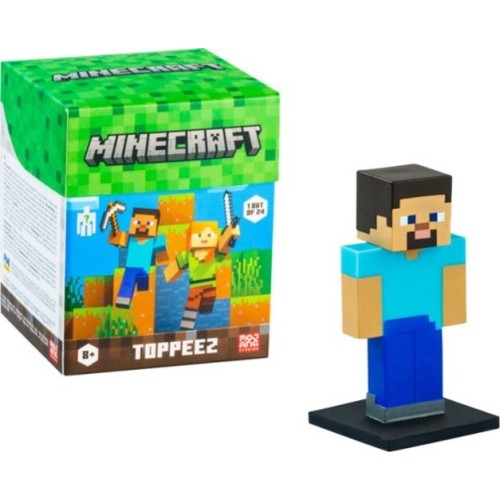 Giochi Preziosi Minecraft 1 Φιγούρα 3D Toppeez - Έκπληξη 6 Εκ. - 1 Τμχ MNC08000 8056379188933