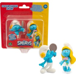 Giochi Preziosi The Smurfs Smurfs 2 Φιγουρες 5 Εκ. Με Αλλαγή Χρώματος - 1 Τμχ PUF34000 8056379187547