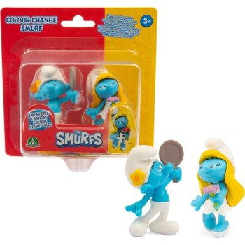 Giochi Preziosi The Smurfs Smurfs 2 Φιγουρες 5 Εκ. Με Αλλαγή Χρώματος - 1 Τμχ PUF34000 8056379187547