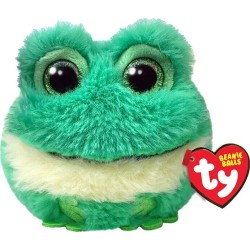 Ty Beanie Balls Gilly Fluffy Frog Green 1607-42550 008421425501