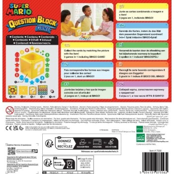 Epoch Super Mario Question Block Game - Επιτραπέζιο Παιχνίδι 7556 5054131075562