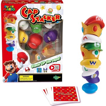 Epoch Super Mario Cap Stacker 7554 5054131075548
