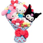 Giochi Preziosi Hello Kitty Celebration Plush Bouquet 30Cm HKT22000 8056379185352
