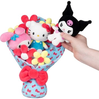 Giochi Preziosi Hello Kitty Celebration Plush Bouquet 30Cm HKT22000 8056379185352
