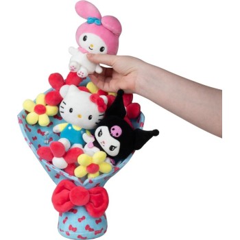 Giochi Preziosi Hello Kitty Celebration Plush Bouquet 30Cm HKT22000 8056379185352