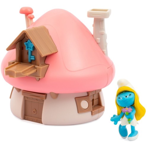 Giochi Preziosi The Smurfs Smurfs - Smurfs Magic Home & Figure PUF40110 8056379187554