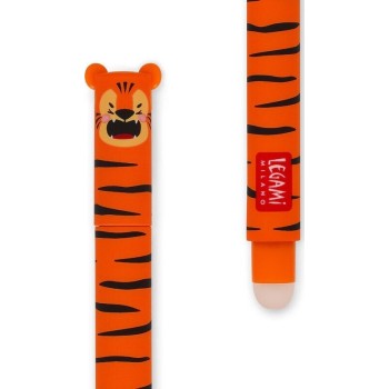 Legami Στυλό Gel Με Γόμα Tiger (Τίγρης) Πορτοκαλί Μελάνι 0,7Mm EP0044 8052694023072