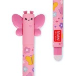 Legami Στυλό Gel Με Γόμα Butterfly (Πεταλούδα) - Pink 0.7Mm EP0045 8052694023089