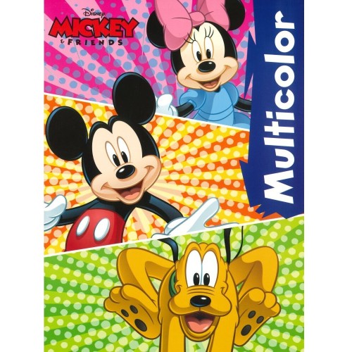 Diakakis imports Disney Mickey Mouse Disney Multicolor A4 Painting Book With 32 Pages Of Coloring 400187 8716745024837