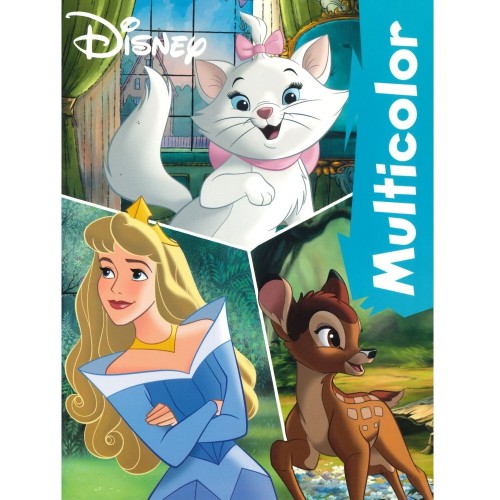 Diakakis imports Βιβλίο Ζωγραφικής Disney Multicolor Α4 Με 32 Σελίδες Χρωματισμού 400186 8716745024820