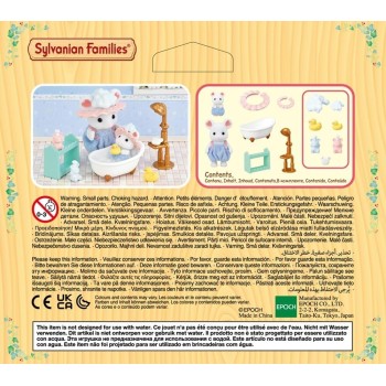Epoch sylvanian families - bath  bubble siblings 5805 5054131058053