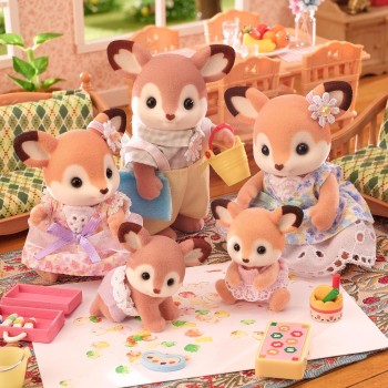 Epoch Sylvanian Families Οικογένειες Sylvanian - Οικογένεια Ελαφιών 5800 5054131058008