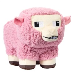 Mattel Minecraft Basic Plush Pink Sheep HBN39 / JFP56 194735303267