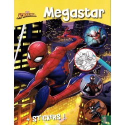 Diakakis imports Spiderman Βιβλίο Ζωγραφικής Disney Megacolor Α4 Με 128 Σελίδες Χρωματισμού-Αυτοκόλλητα 400276 8716745025773