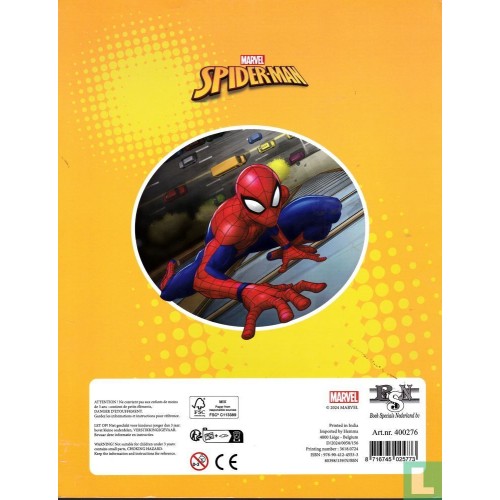 Diakakis imports Spiderman Disney Megacolor A4 Painting Book With 128 Pages Of Coloring-Autoollers 400276 8716745025773