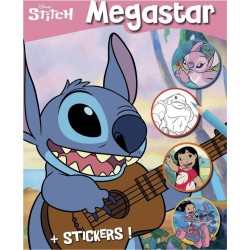 Diakakis imports Disney Stitch Disney Megacolor A4 Painting Book With 128 Pages Of Coloring-Autoollers 400275 8716745025766
