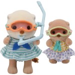 Epoch Sylvanian Families Sylvanian Οικογένειες- Αδελφές Θαλάσσιες Βίδρες -Σετ Καταδύσεων 5804 5054131058046