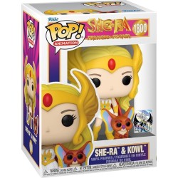 Funko Pop! Animation: She-Ra's Princess Of Power - She-Ra & Kowl N.1800 Vinyl Figure 100988 889698834995
