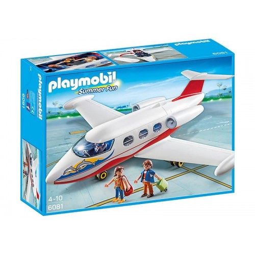 Playmobil Αεροπλάνο Με Πιλότο Και Τουρίστες 6081 4008789060815