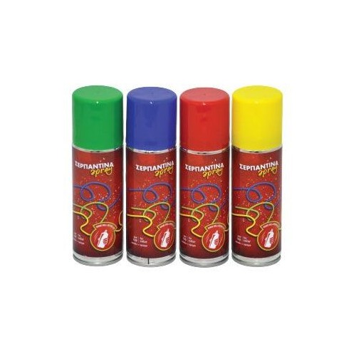 Brand Αποκριάτικη Σερπαντίνα Σπρέι 125Ml - 1 Τμχ 208 5202075002087