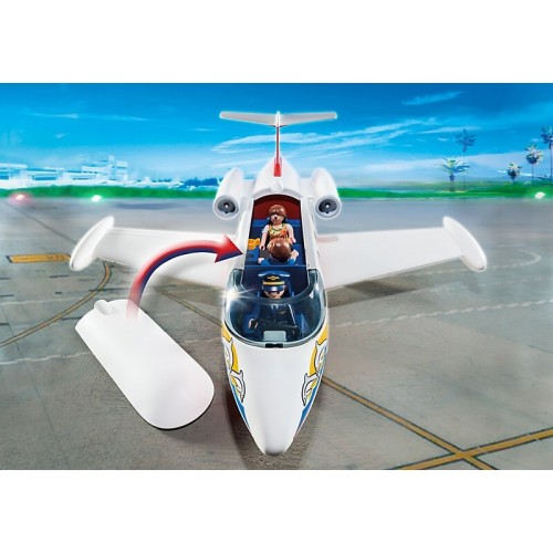 Playmobil Αεροπλάνο Με Πιλότο Και Τουρίστες 6081 4008789060815