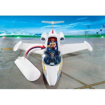 Playmobil Αεροπλάνο Με Πιλότο Και Τουρίστες 6081 4008789060815
