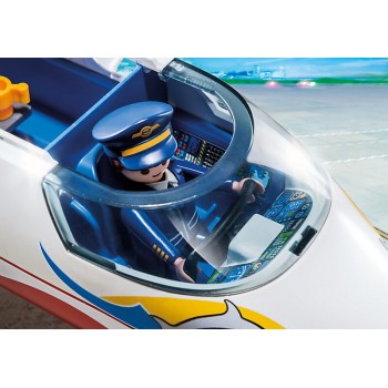 Playmobil Αεροπλάνο Με Πιλότο Και Τουρίστες 6081 4008789060815
