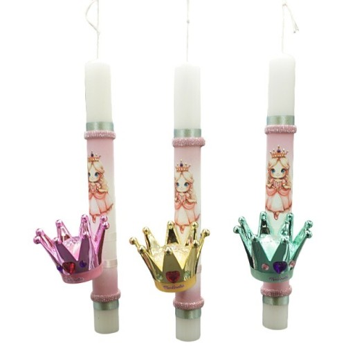 Λαμπάδες Decor Λαμπάδα Κορώνα Lip Balm 25810 5202200008410