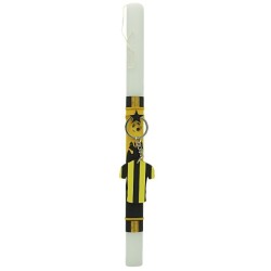Λαμπάδες Decor Candle keycake yellow jersey 25780 5202200008113