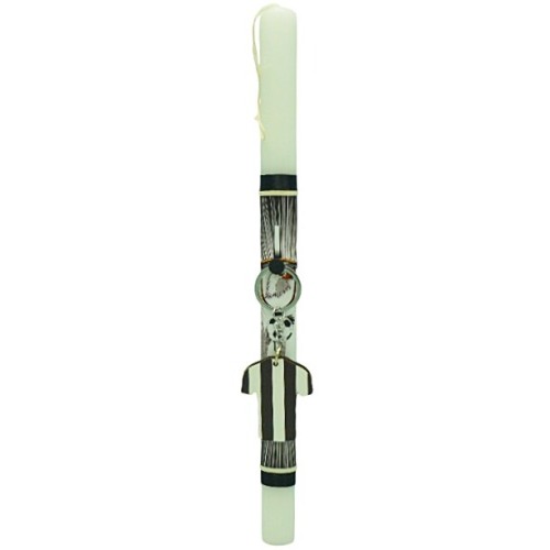 Λαμπάδες Decor Candle Keychain Jersey Black 25777 5202200008083