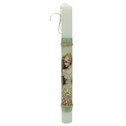 Λαμπάδες Decor Candle girl embossed dress 25776 5202200007734