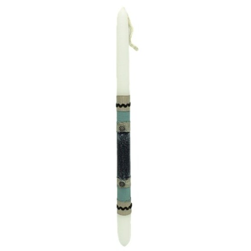 Λαμπάδες Decor Embossed Blue Candle 25514 5202200007642