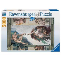 Ravensburger Παζλ 5000Τμχ Michelangelo Η Δημιουργία 17408 4005556174089