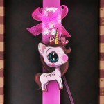 Χειροποίητα Είδη Basic Candle -Butterfly Unicorn LA25036O 5212023264863