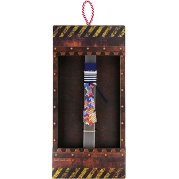 Χειροποίητα Είδη Easter Candle Basic - Zig Zag Tie LA25036A 5212023264689