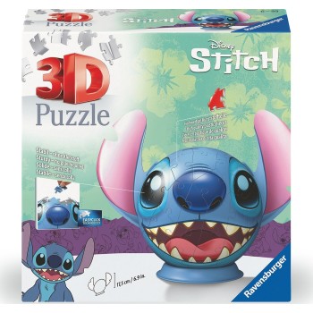 Ravensburger Disney Stitch 3D Puzzle Μπαλαλάμπα Τρέλα 72 Τεμ. Stitch 11574 4005556115747
