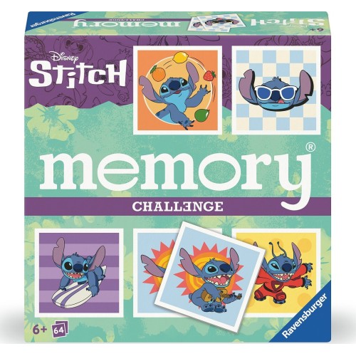 Ravensburger Disney Stitch Επιτραπέζιο Μνήμης Memory Stitch 24697 4005556246977