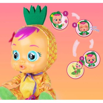 As company Cry Babies Κούκλα Κλαψουλίνια Tutti Frutti - 1 Τμχ 1500-15735 5203068157357