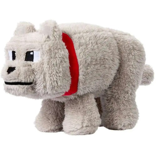 Mattel Minecraft 20 Εκ. Wolf Hbn39 Λούτρινο Παιχνίδι HBN39 / JFP55 194735303236