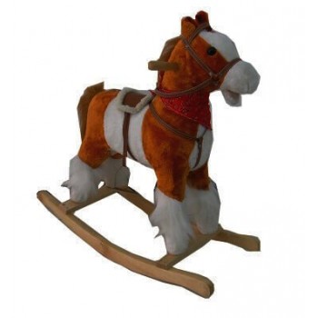 Toys-shop Choice B/O Κουνιστό Ξύλινο Αλογάκι Με Ήχους Αλόγου JB049990 6990416499908