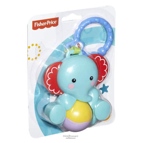Mattel Κουδουνίστρα Ελεφαντάκι DRC00 / CBK74 887961009118