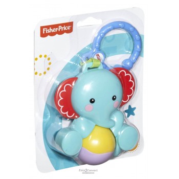 Mattel Κουδουνίστρα Ελεφαντάκι DRC00 / CBK74 887961009118